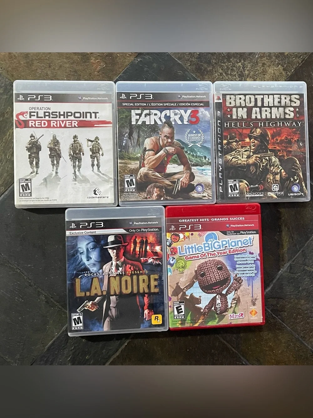 Lot of 11 Sony PlayStation 3 PS3 Games Bioshock Evil Within Farcry Wolfenstein - Picture 3 of 3